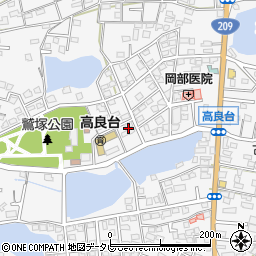 福岡県久留米市荒木町荒木1313-88周辺の地図