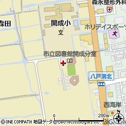 鍋島変電所周辺の地図