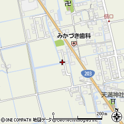 佐賀県小城市樋口997周辺の地図