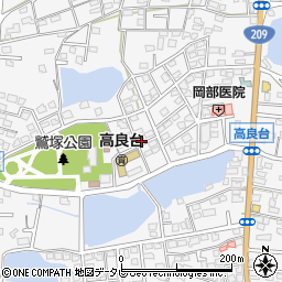 福岡県久留米市荒木町荒木1313-79周辺の地図