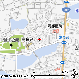 福岡県久留米市荒木町荒木1313-24周辺の地図
