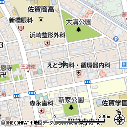 ユメックスマンション佐賀駅北２周辺の地図