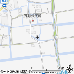 佐賀県佐賀市兵庫町瓦町876周辺の地図