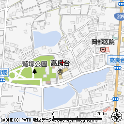 福岡県久留米市荒木町荒木1313-103周辺の地図