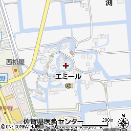 佐賀県佐賀市兵庫町渕888周辺の地図