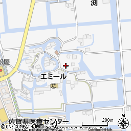 佐賀県佐賀市兵庫町渕847-1周辺の地図