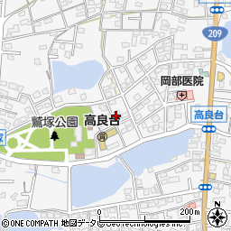 福岡県久留米市荒木町荒木1313-78周辺の地図