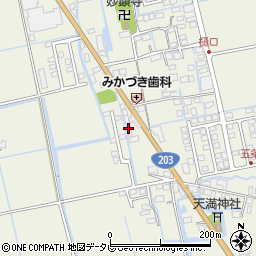 佐賀県小城市樋口1008周辺の地図
