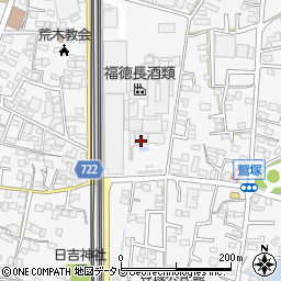 福岡県久留米市荒木町荒木1200周辺の地図