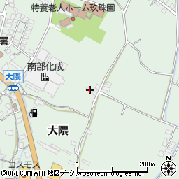 大分県玖珠郡玖珠町大隈202周辺の地図