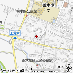 福岡県久留米市荒木町荒木1673周辺の地図