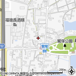 福岡県久留米市荒木町荒木1257周辺の地図