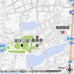 福岡県久留米市荒木町荒木1313-80周辺の地図