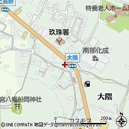 大分県玖珠郡玖珠町大隈28周辺の地図