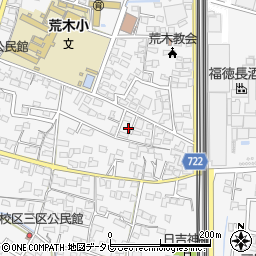 福岡県久留米市荒木町荒木1541周辺の地図
