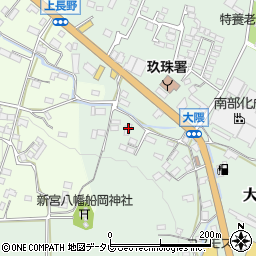 大分県玖珠郡玖珠町大隈23周辺の地図