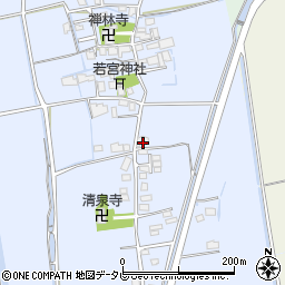佐賀県小城市牛津町乙柳191周辺の地図