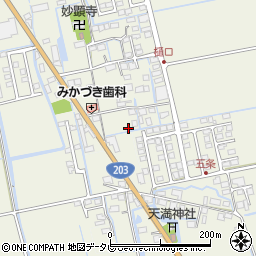 佐賀県小城市樋口1150周辺の地図