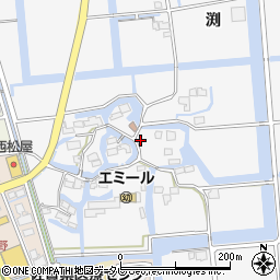 佐賀県佐賀市兵庫町渕849周辺の地図