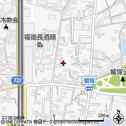 福岡県久留米市荒木町荒木1264周辺の地図