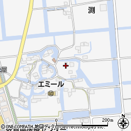 佐賀県佐賀市兵庫町渕842-2周辺の地図