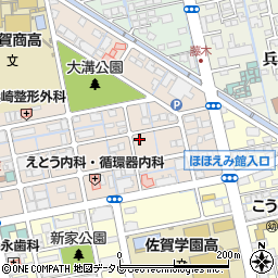 ニシム電子工業株式会社　佐賀支店周辺の地図