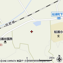 佐賀県伊万里市松浦町周辺の地図
