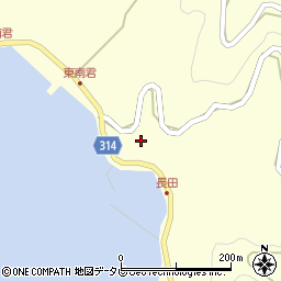 愛媛県宇和島市吉田町南君975周辺の地図