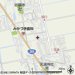 佐賀県小城市樋口1148周辺の地図