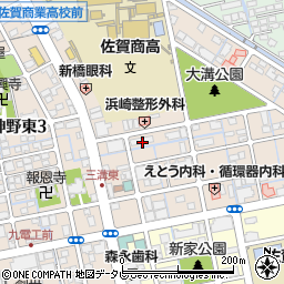 株式会社三栄佐賀営業所周辺の地図