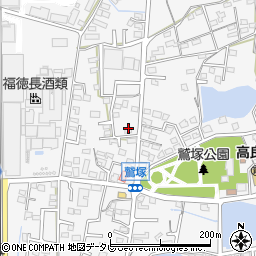 福岡県久留米市荒木町荒木1258周辺の地図