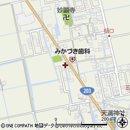 佐賀県小城市樋口961周辺の地図