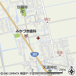佐賀県小城市樋口1149周辺の地図