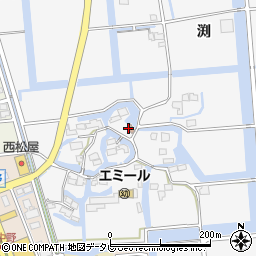 佐賀県佐賀市兵庫町渕851-4周辺の地図