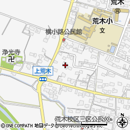 福岡県久留米市荒木町荒木1629周辺の地図