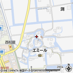 佐賀県佐賀市兵庫町渕855周辺の地図