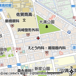 社団法人不動産保証協会　佐賀県本部周辺の地図