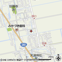 佐賀県小城市樋口1144周辺の地図