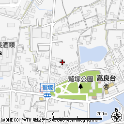 福岡県久留米市荒木町荒木1304周辺の地図