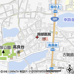 福岡県久留米市荒木町荒木1313-7周辺の地図
