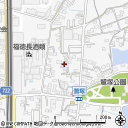 福岡県久留米市荒木町荒木1258-23周辺の地図
