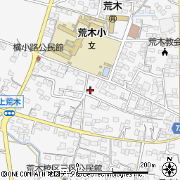 福岡県久留米市荒木町荒木1553周辺の地図