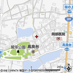 福岡県久留米市荒木町荒木1313-64周辺の地図