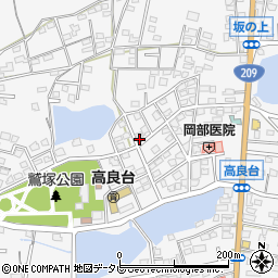 福岡県久留米市荒木町荒木1313-61周辺の地図