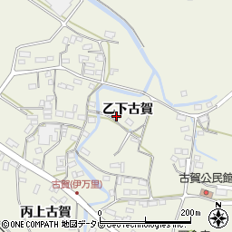 佐賀県伊万里市大坪町乙下古賀周辺の地図