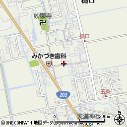 佐賀県小城市樋口1126周辺の地図