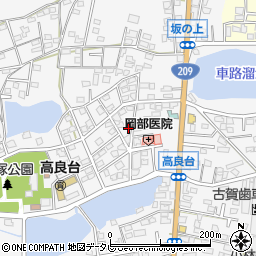 福岡県久留米市荒木町荒木1313-4周辺の地図