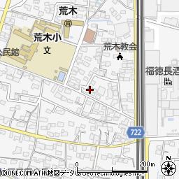 福岡県久留米市荒木町荒木1545周辺の地図