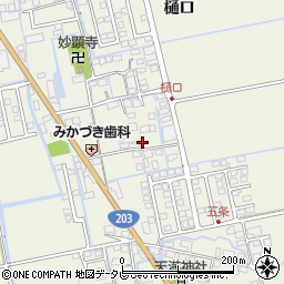 佐賀県小城市樋口1147周辺の地図