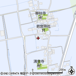 佐賀県小城市牛津町乙柳208周辺の地図